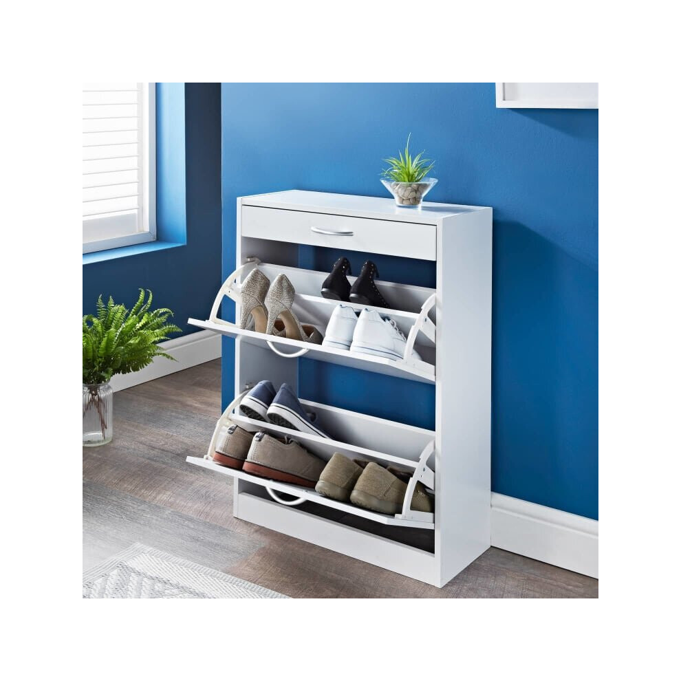 Lokken Shoe Storage Ideal for keeping hallways clear from clutter.