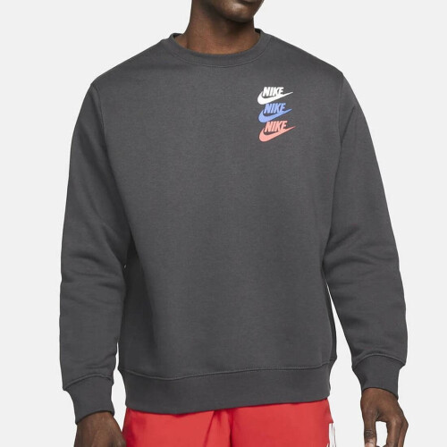Nike Nike Sweatshirt Drk Smoke Grey UK S 1