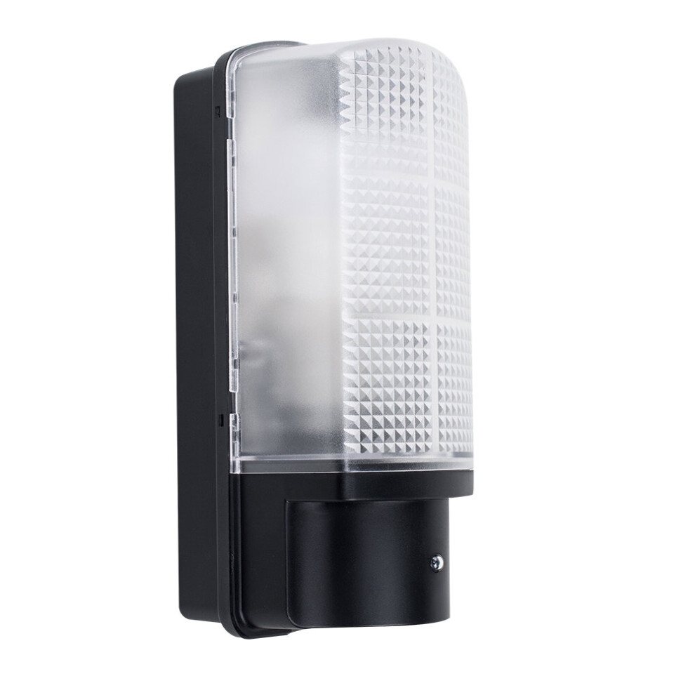 Griffin Black Outdoor Wall Bulkhead Light