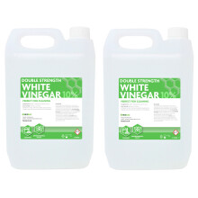 Hexeal Double Strength White Vinegar | 10L | Grease remover and Surface cleaner