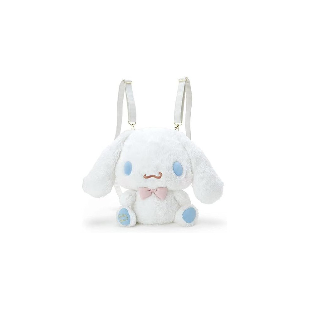 Cute Cartoon Plush Backpack Anime Cinnamoroll Dog Kawaii Bag (white) One Szie