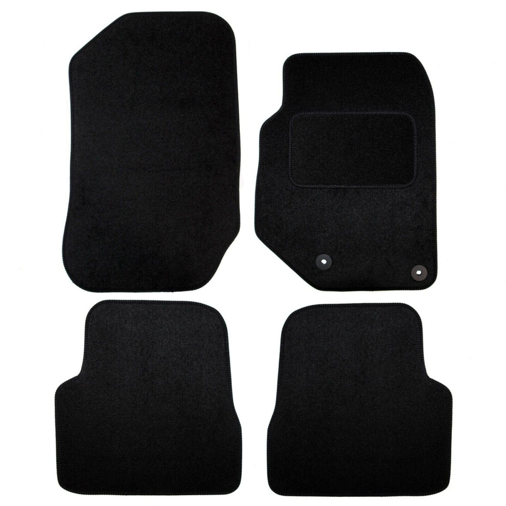 Fits Vauxhall Corsa F Car Mats Tailored Carpet 2020 onwards 4pc Black Floor Set