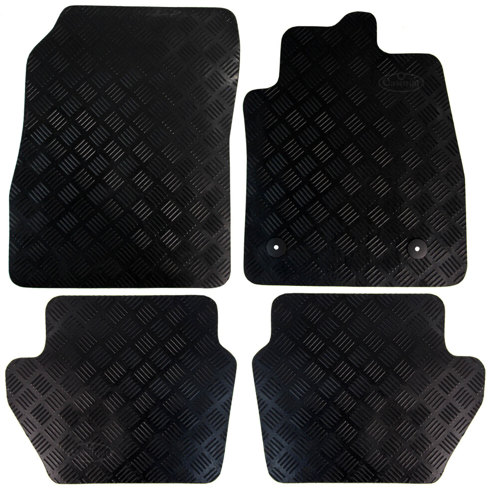 Ford Fiesta Mk8 Rubber Car Mats 2017 Onwards 5060704676609