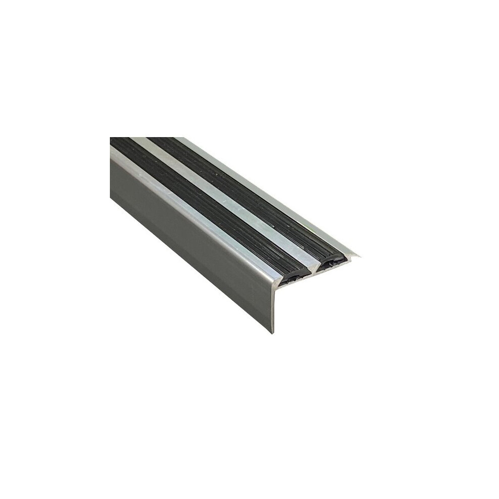 (Silver) V2 Stair Nosing Threshold Trim Strip/Edging 3ft