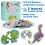 Boppi Puzzle progressivo 10 in 1 di dinosauri BOPPI, 30 pezzi 7