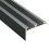 Royale (Grey) V2 Stair Nosing Threshold Trim Strip/Edging 3ft 1