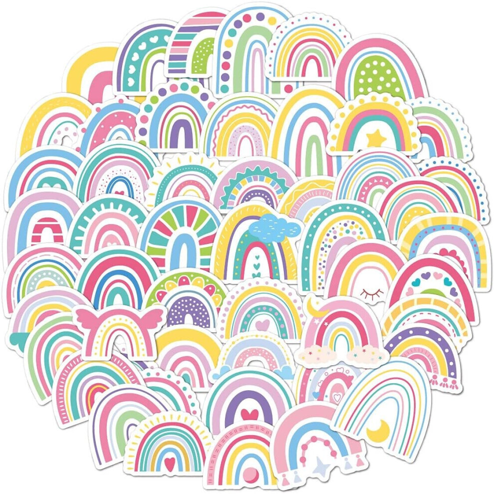 50PCS Cute Animal Stickers for Kids, Water Bottles Stickers Vinyl for Girls Phone/Laptop/Luggage