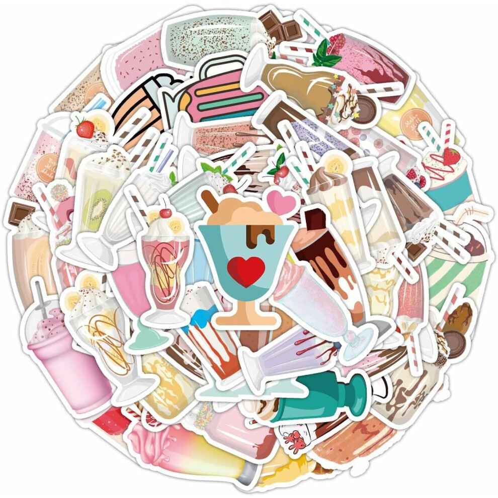 Beverage bottle stickers waterproof vinyl stickers laptop bumper skateboard computer phone case 50 DIY stickers for teenagers and children.
