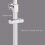 Sliding Shower Head Holder for Rail-18 x 30mm-Rectangular, Square Replaceable Handheld Shower Holder, Chrome ABS Shower Holder for Bathroom 1