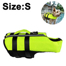 Portable Dog Life Jacket With Airbag, Inflatable Pet Life Jacket Swim Vest, Summer Dog Floating Vest - Size S
