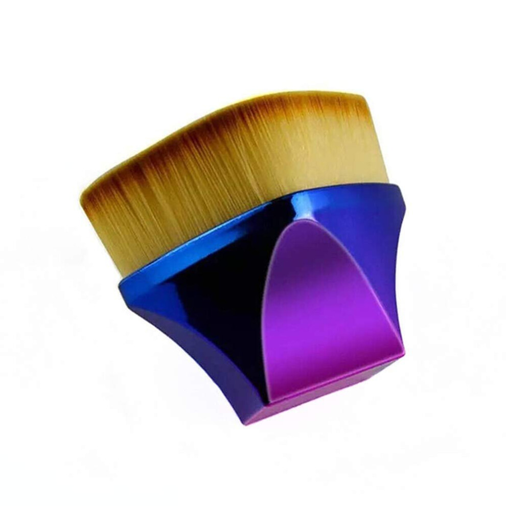 Tianfu Professional Foundation Brush For Face, Synthetic Flat Top Makeup Brushes Liquid Blending Mineral Powder Buffing