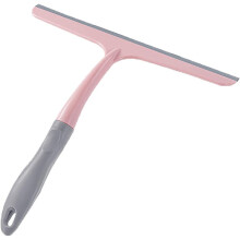 Shower Cleaning Tools Silicone Squeegee Window Doors Glass Shower with Shower Window Squeegee Tools & DIY Sheepskin Cleaning Mat