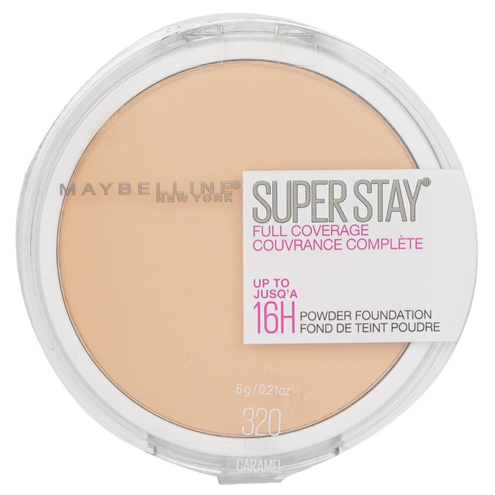 Maybelline - Super Stay Full Coverage Powder Foundation - # 320 Honey Caramel 563368 6g/0.21oz