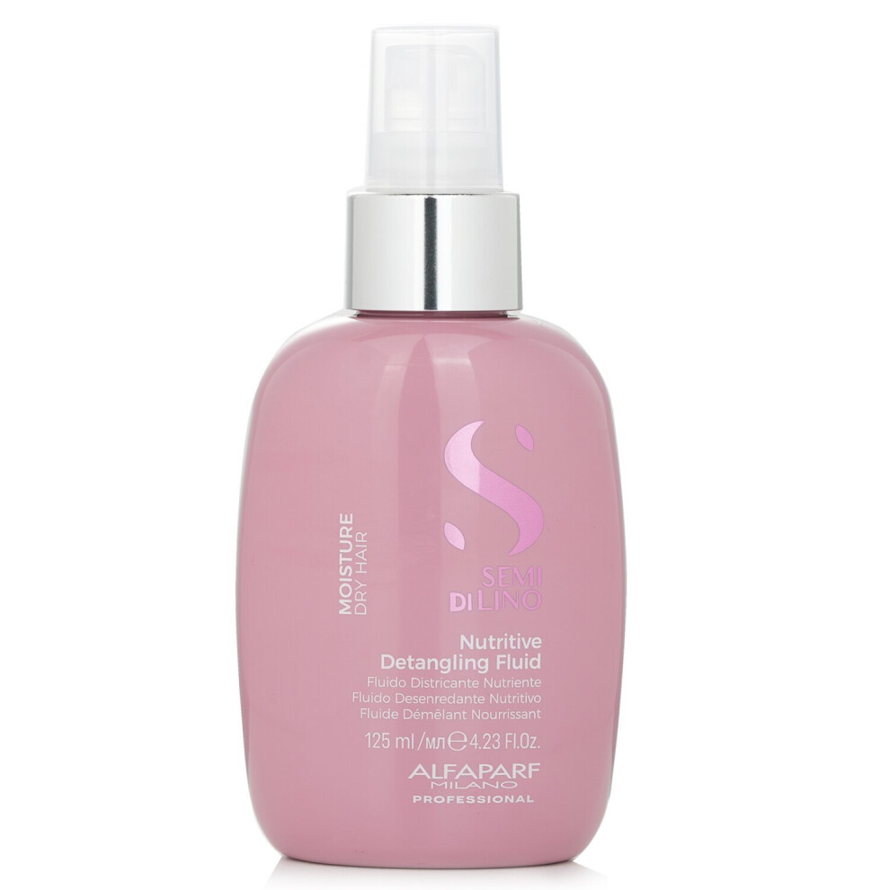Alfaparf - Semi Di Lino Moisture Nutritive Detangling Fluid (Dry Hair) 152530 125Ml/4.23Oz