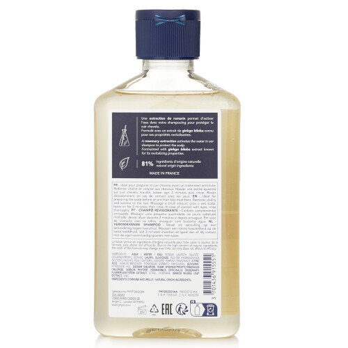 PHYTO PHYTOCYANE champú revitalizante 250 ml 2