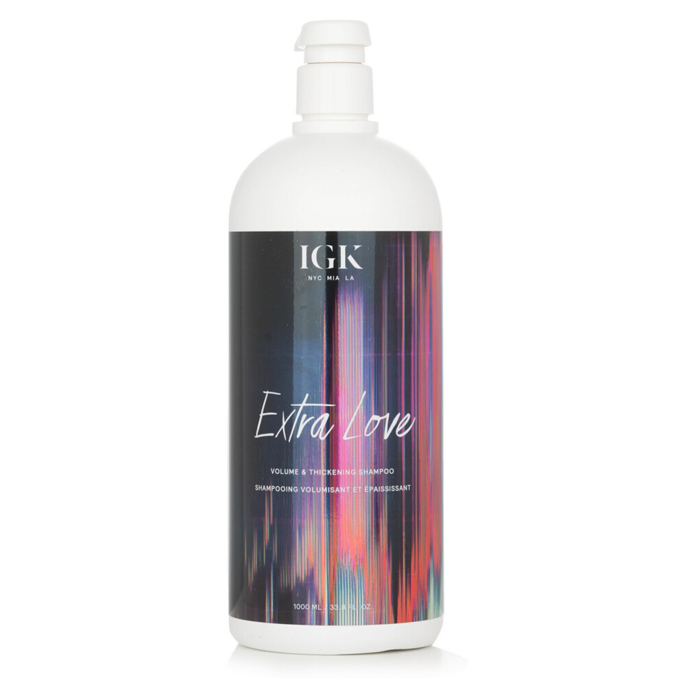 IGK - Extra Love Volume & Thickening Shampoo 401959 1000ml/33.8oz