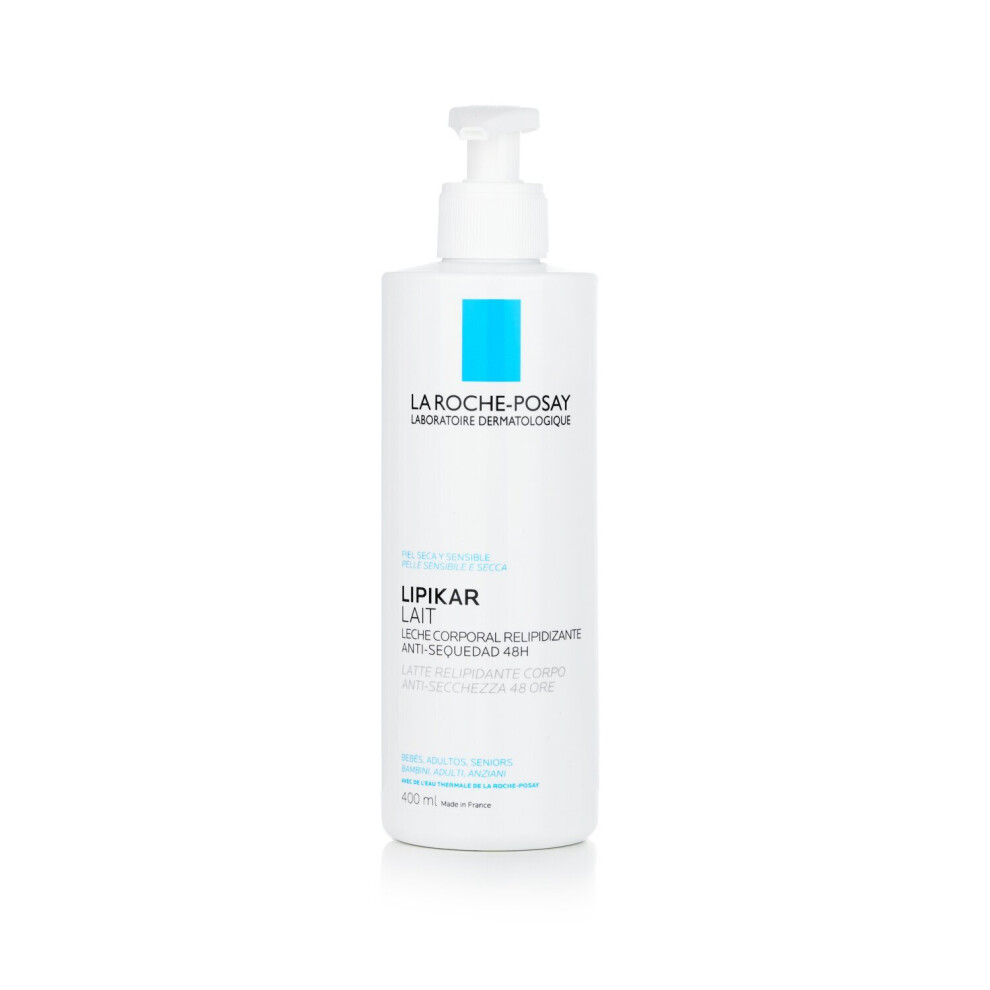 La Roche Posay - Lipikar Lait Lipid-Replenishing Body Milk (Severely Dry Skin) 402461/716825 400ml/13.5oz