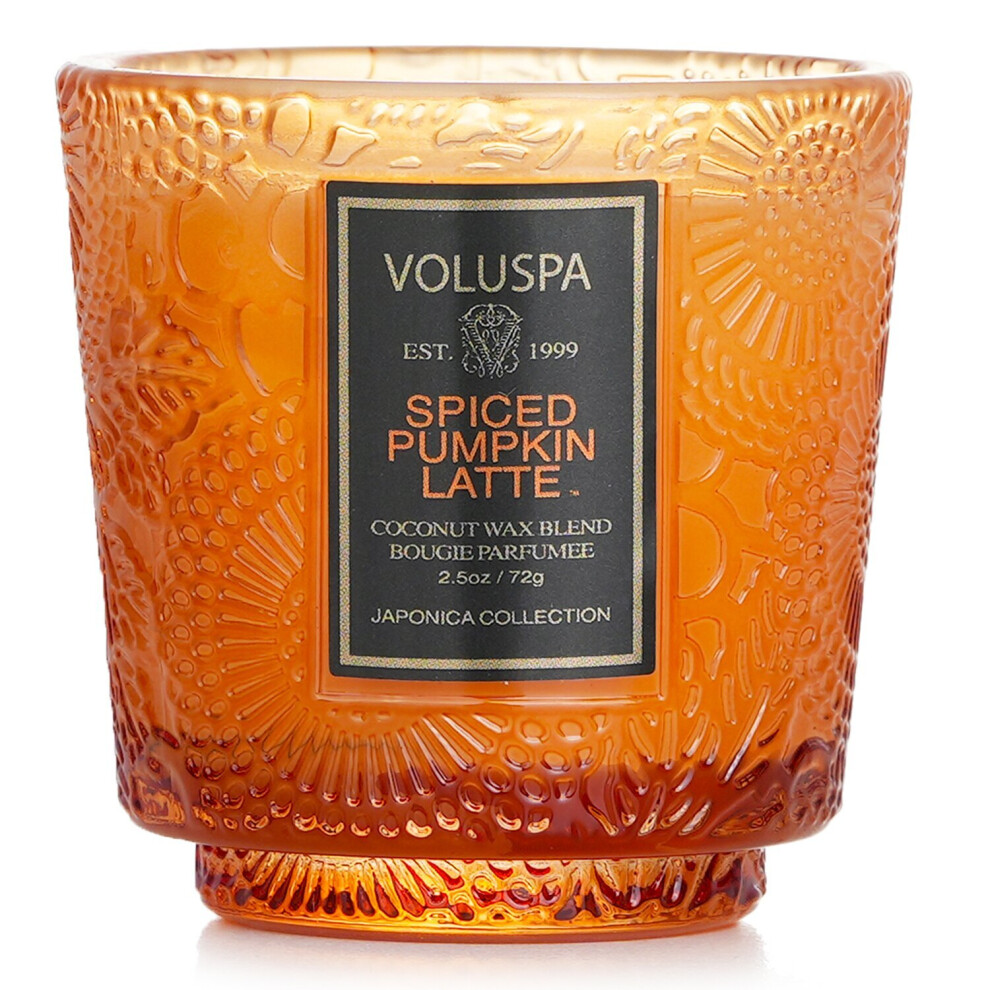 Voluspa - Petite Pedestal Candle - Spiced Pumpkin Latte 73921 72g/2.5oz