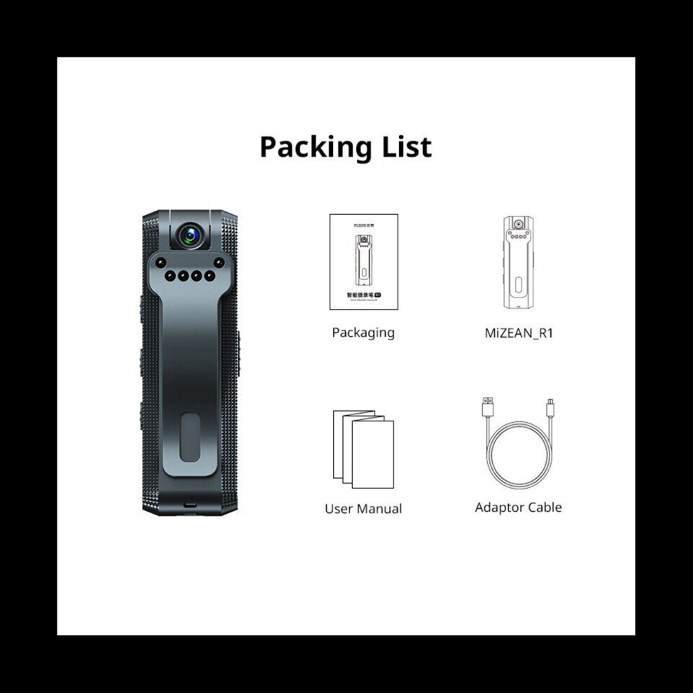 Hd 1080P Mini Camera Voice Recorder Night Vision Motion Detection Dv Dvr Video Surveillance Camcorder Loop Recording A 4763299541529