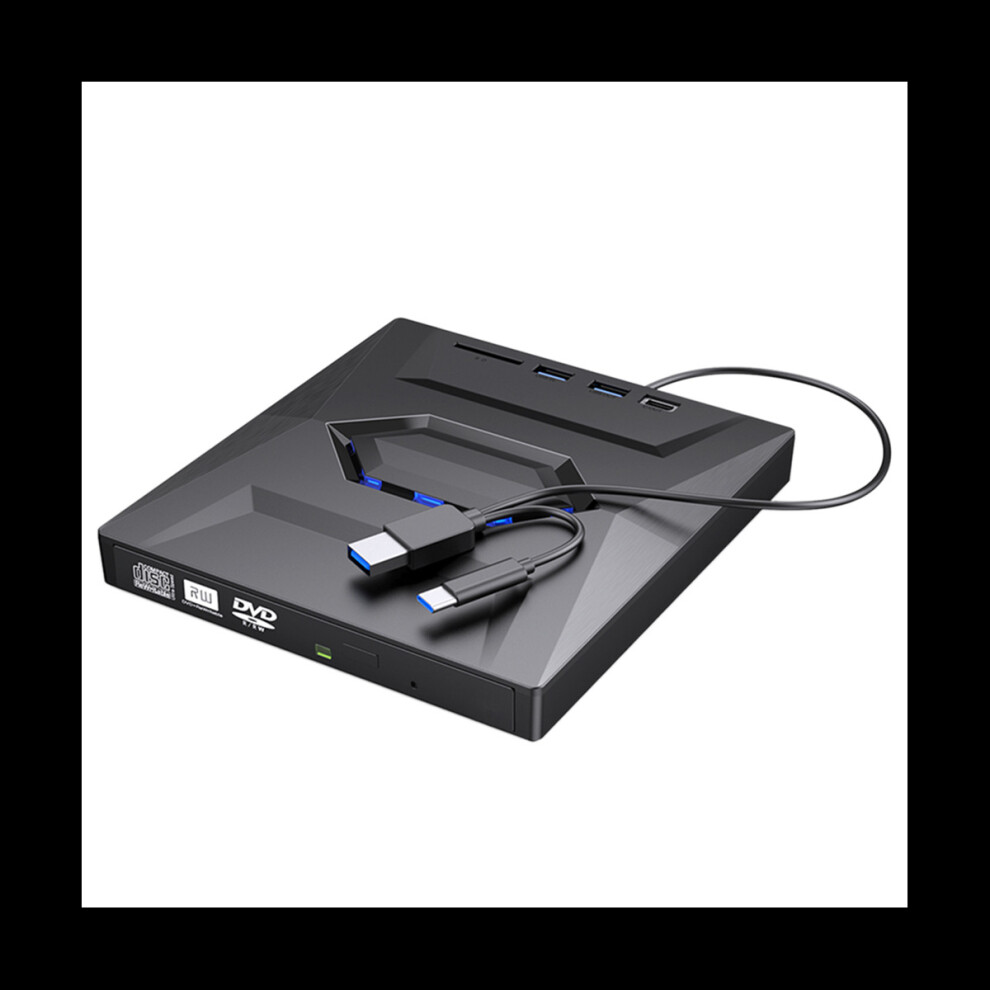 External DVD CD Writer Burner CD and DVD Player Type C/USB3.0 External DVD CD Drive for PC Laptop Windows 11/10/8/7
