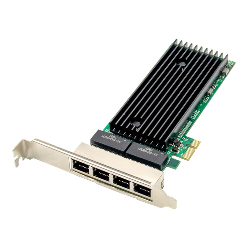 Pci-E 4 Port Rj45 Server 1X Pcie X1 82576 Chip 10/100/1000Mbps Lan Port Server Gigabit Network Card 4763299537713