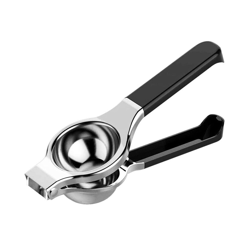 Lemon Squeezer - New Stainless Steel Manual Lemon Juicer, Lemon Squeezer Press with High Strength, Silicone Handle