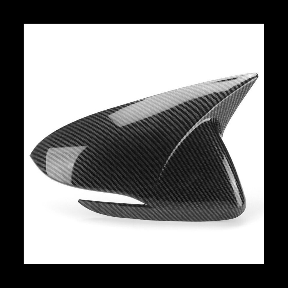 Carbon Fiber Horn Side Door Rearview Mirror Cover Trim Shells Cap For 2016-2019 4763299514578