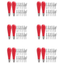 Linoleum Cutter Set, 12 Sets Craft with 6 Assorted Blades for Cutting and Crafting,Carvings,DIY Craft