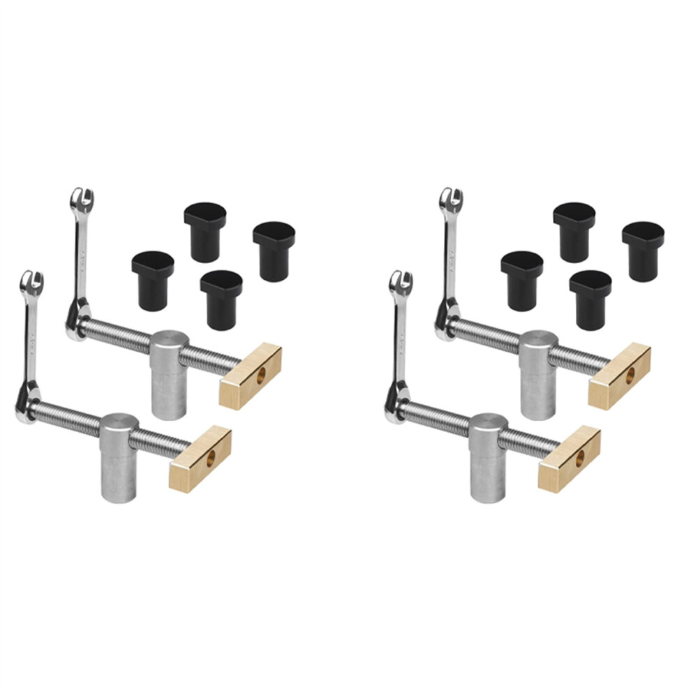 4Set Woodworking Bench Dog With Bench Dog Stop Sets, Clamp Fixture Vise Joinery Carpenter Tools(20Mm) B 4763299586056
