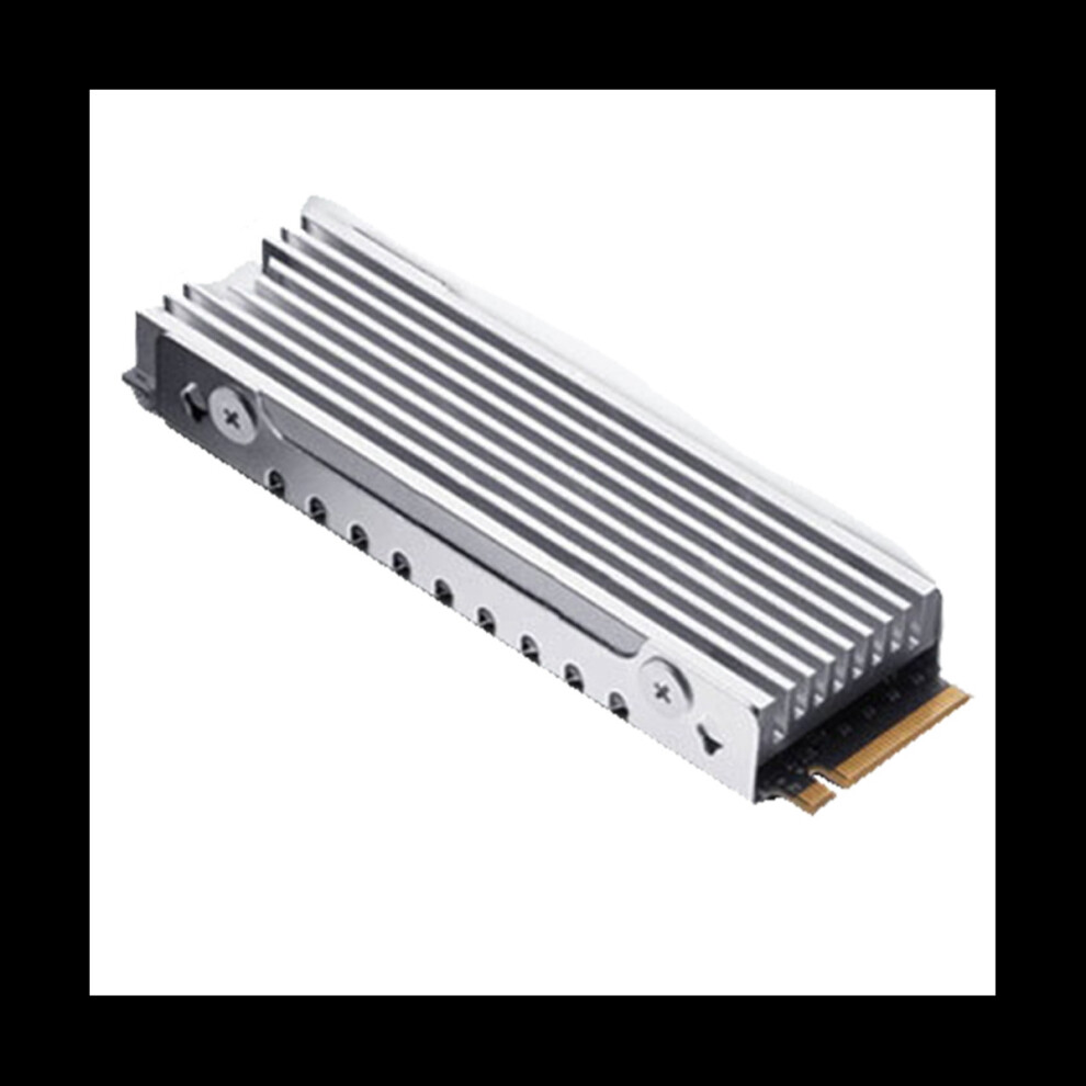 M.2 2280 Nvme Heatsink M.2 Ssd Heatsink Cooling Pad Aluminum Dissipation With Thermal Pad For M2 2280 Ssd Silver 4763299589576