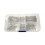 525Pc SPLIT PINS Cotter Fixings Set Assorted Sizes Zinc Plated Steel Hard Case 4