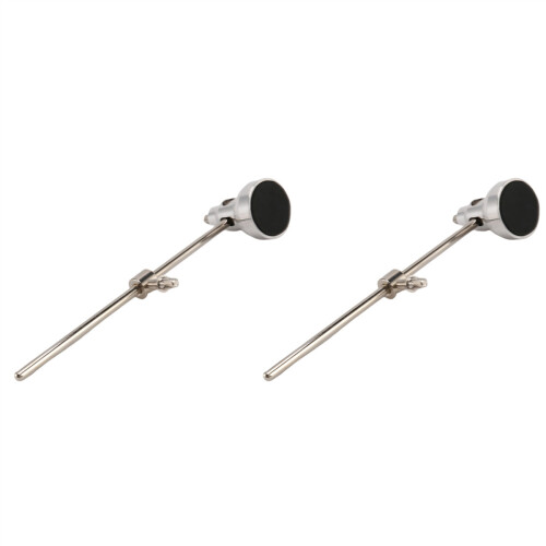 2X Silicone Head Drum Pedal Beater Hammer for Bass Drum Percussion Instrument Accessories