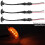 60Pcs External LED Lights Decoration, LED Front Grille Lights for 04-19 F250 Grille Running 3