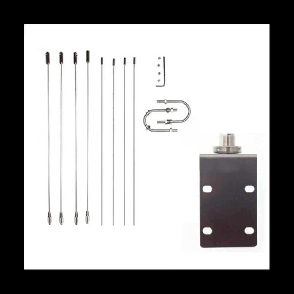 Re-05 10-1300Mhz Antenna Bracket Ground Redical For Mobile Radio So239-So239 Antenna Strengthen For Base Station(A) 4763299511416
