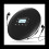 Portable CD Walkman Rechargeable Intelligent Touch Screen CD Player Digital Display Stereo Speaker for Student Black 1