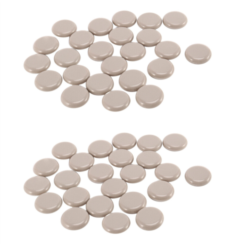 48 Pcs Furniture Sliders Gliders For Carpet Laminate Floor Sliders Self Adhesive Sofa Glider Pads For Furniture Bed 4763299502186