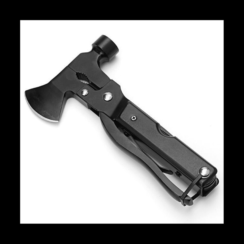 Multifunctional Ax Hammer Portable Pliers Hammer Folding Ground Nail Hammer Broken Window Hammer Car Life-Saving Tool 4763299592934
