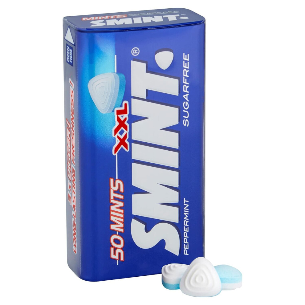 Smint Mints Peppermint XXL Tins Multipack 35 g (Pack of 12)