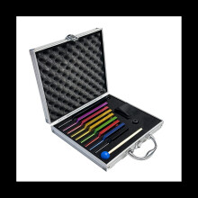 9 Tuning Forks for Healing, Sound Healing, Body Retention with Aluminum Gift Box, Tuning Fork Set
