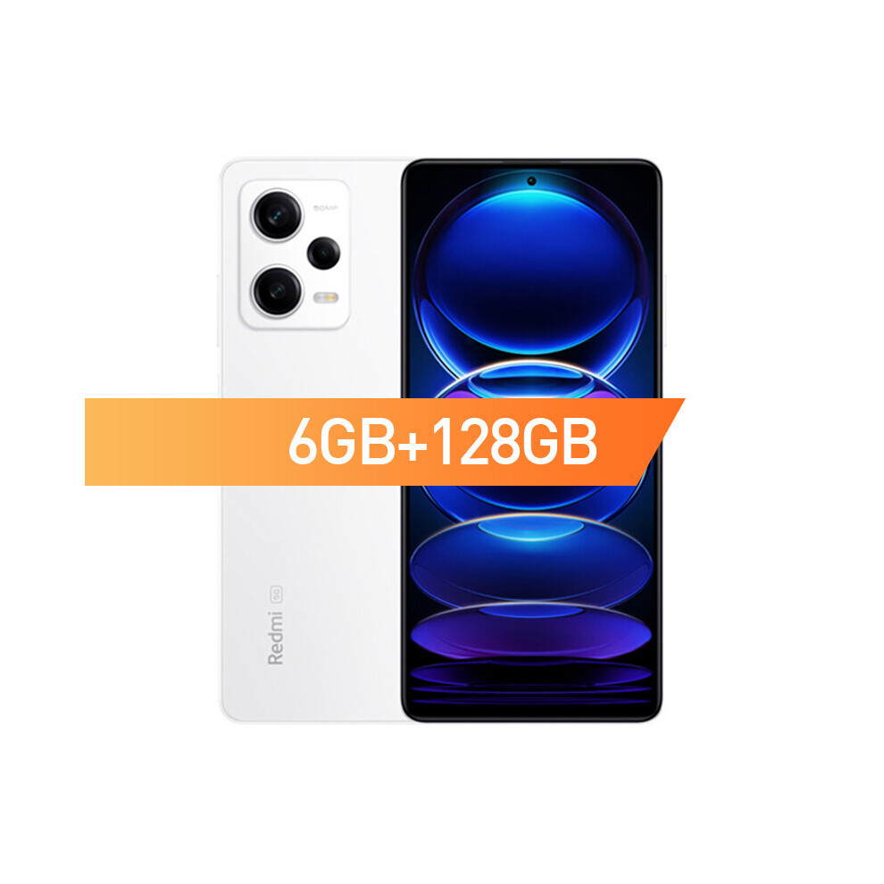 (White, 6+128GB) Xiaomi Redmi Note 12 Pro 5G Octa Core 6.67 inch