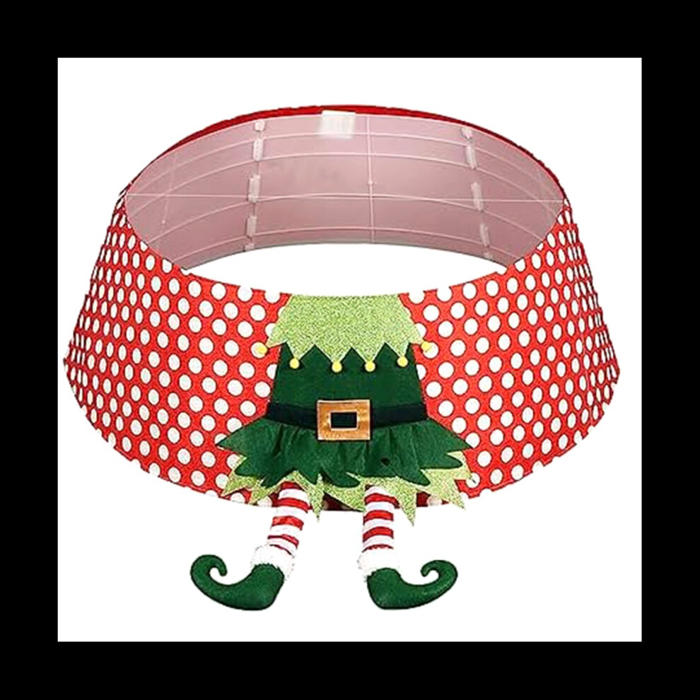 Tree Elf Collar with PC Boards Elf Leg Tree Ring Bottom Decoration Cute Tree Stand Cover-image-OPC-PCFD5WF-NEW