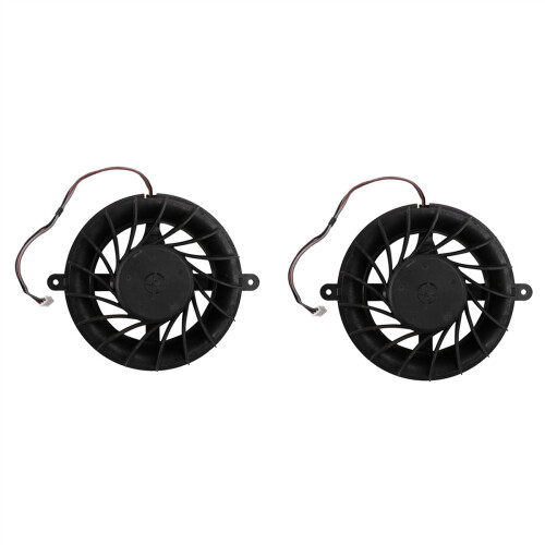 2X Replacement Cooling Fan 17 Blades Replacement Internal Cooling Fan Cooler for 3 Ps3 Slim