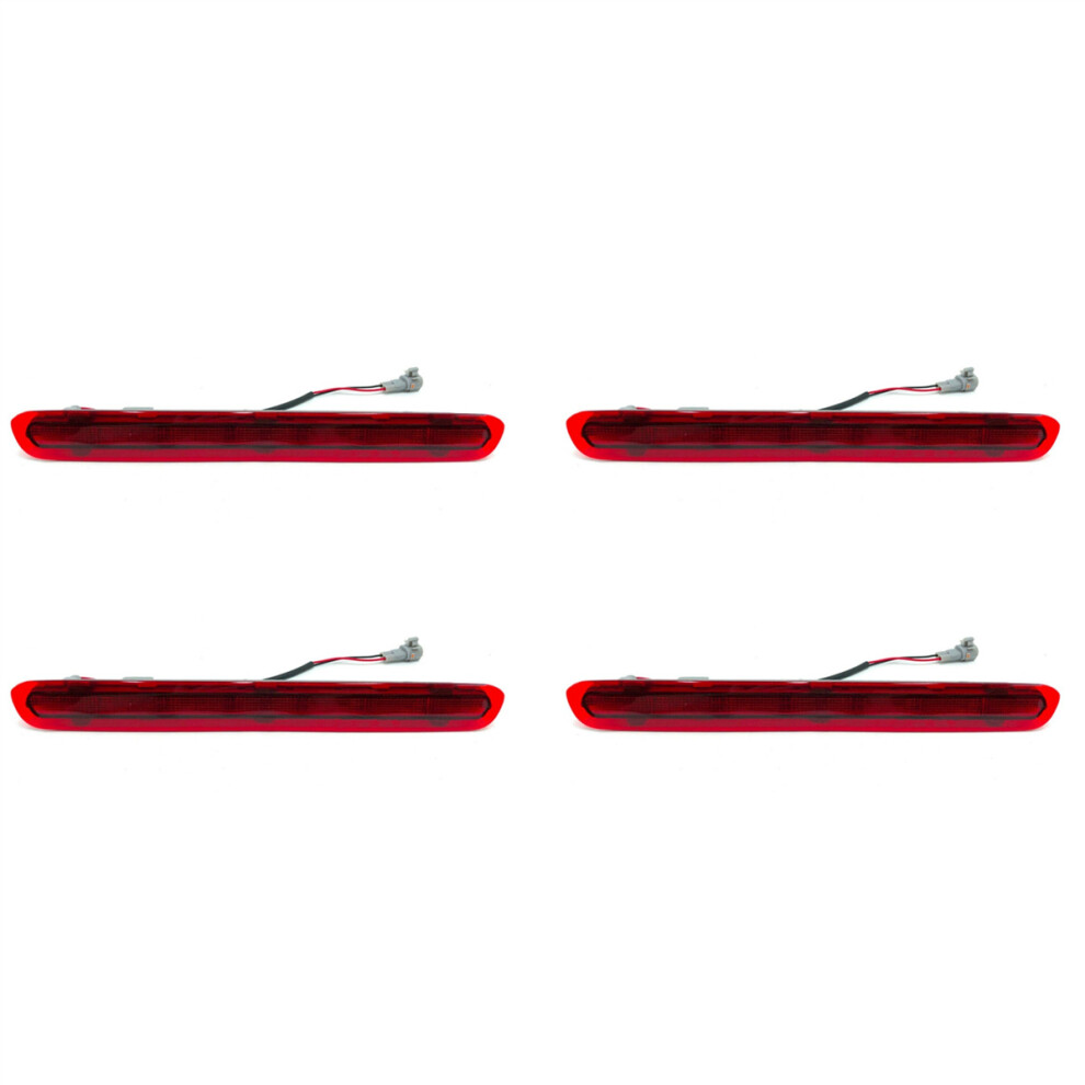 4X Dynamic Third 3Rd Brake Rear Tail Stop Lamp For 2015 2016 2017 2018 Shell Light/Red 4763299503879