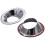 4x Front Fog Light Cover Abs Chrome for Navara / Frontier D40 07-13 4