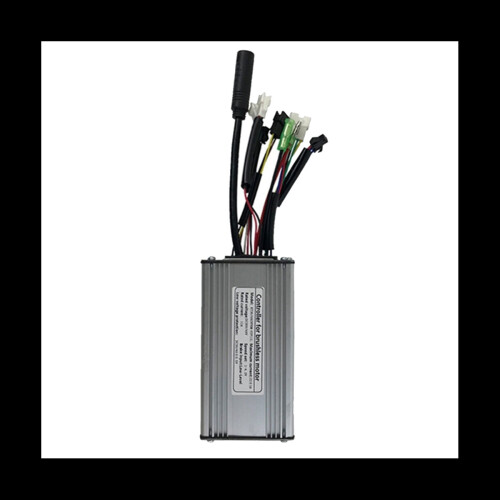 Electric Bicycle KT-22A Controller 36V/48V 9 Tubes Square Wave SM Connector Controller with Double Headed Light Line