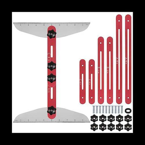 Stair Tread Template Tool 9Inch54Inch Adjustable Length Stair