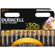 Duracell Battery Plus Power AA 12 Pieces