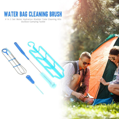 Water Hydration Bladder Cleaning Brush Kit Outdoor 1
