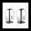 RGB Headphone Stand Game Headset Desk Display Holder LED Base USB Pickup Light Headset Support Bracket-B 3