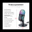USB Condenser Microphone with Noise Cancellation USB Gaming Microphone for Pc Computer Laptop Video Singing Recording 6